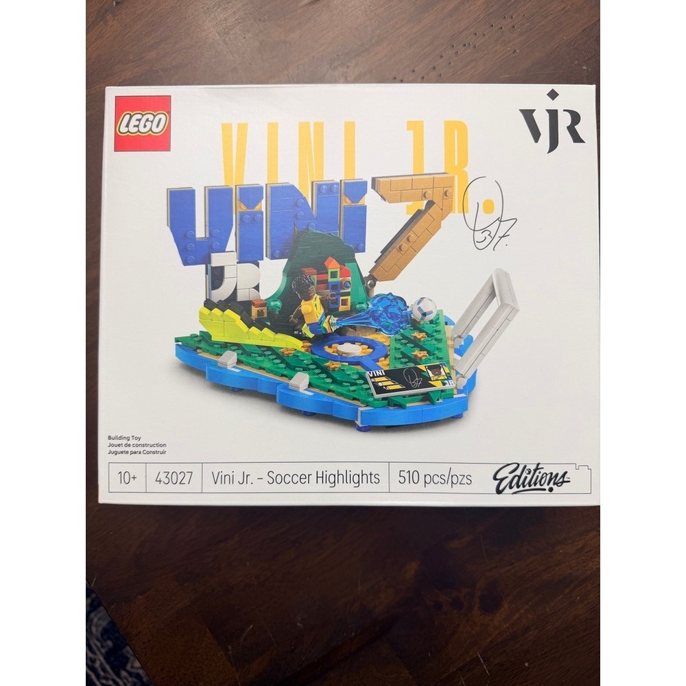 LEGO Vini Jr Soccer Highlights 43027 Building Set 510pcs Multi Sports NWT
